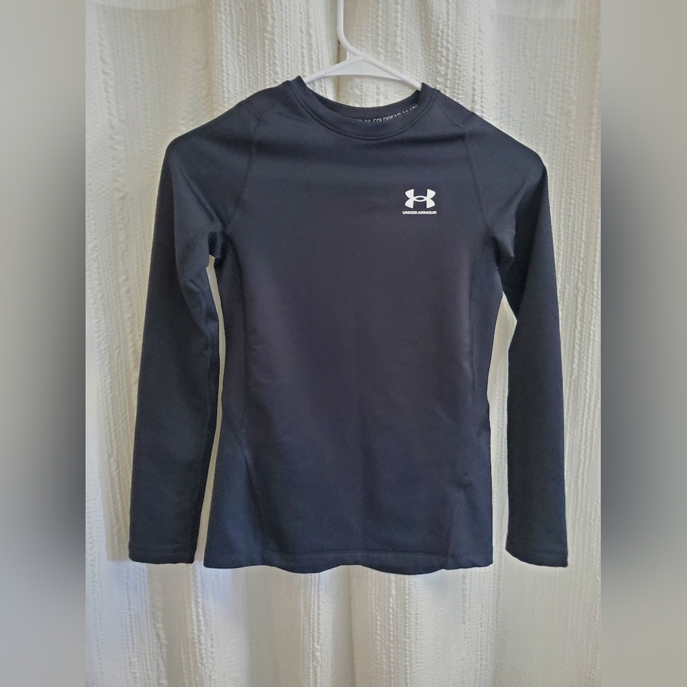 YMD M Under Armour Navy Long Sleeve Top